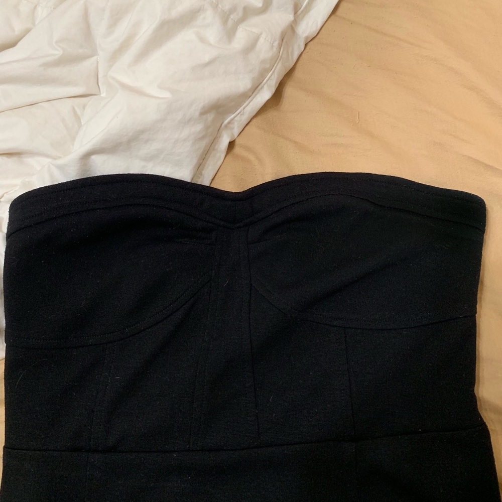 BODYCON BLACK DRESS - Picture 6 of 7
